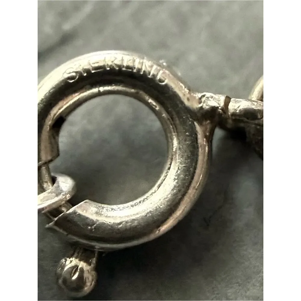 925 Sterling Silver Ball Beads Bracelet